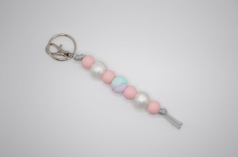 Cotton Candy Keychain