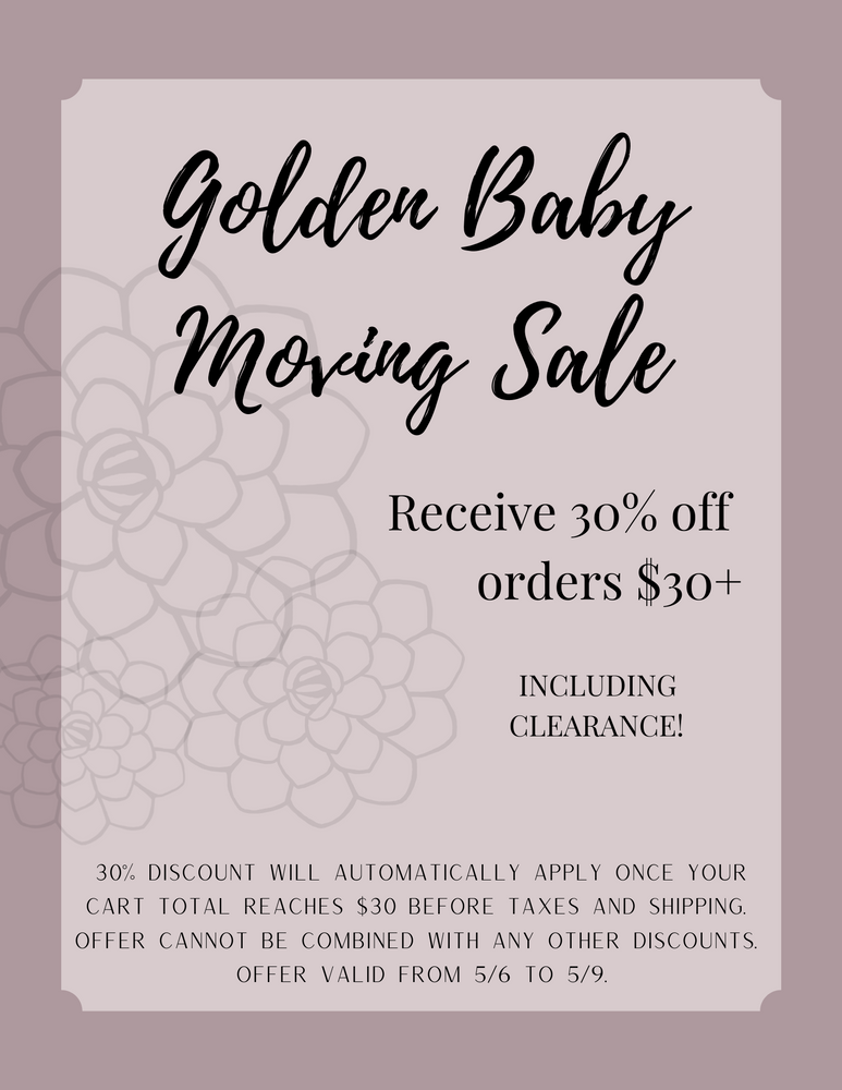 We're Moving! (& having a sale!)