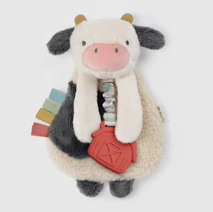 Itzy Lovey™ Plush And Teether Toy // Cow