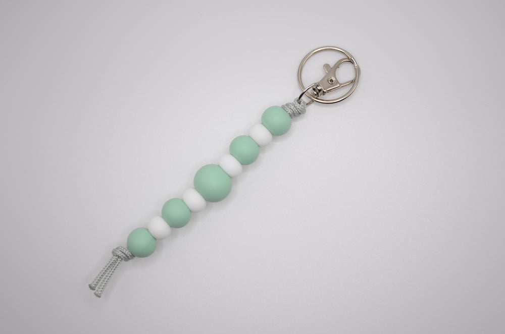 
            
                Load image into Gallery viewer, Aqua Succulent Keychain
            
        