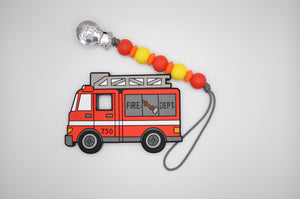 
            
                Load image into Gallery viewer, Firetruck Teether Set
            
        
