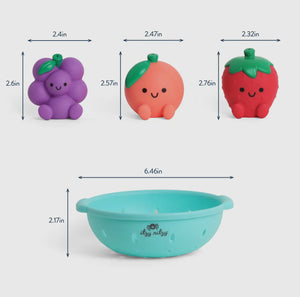 Itzy Fruit Splash Pals- Bath + Water Toy