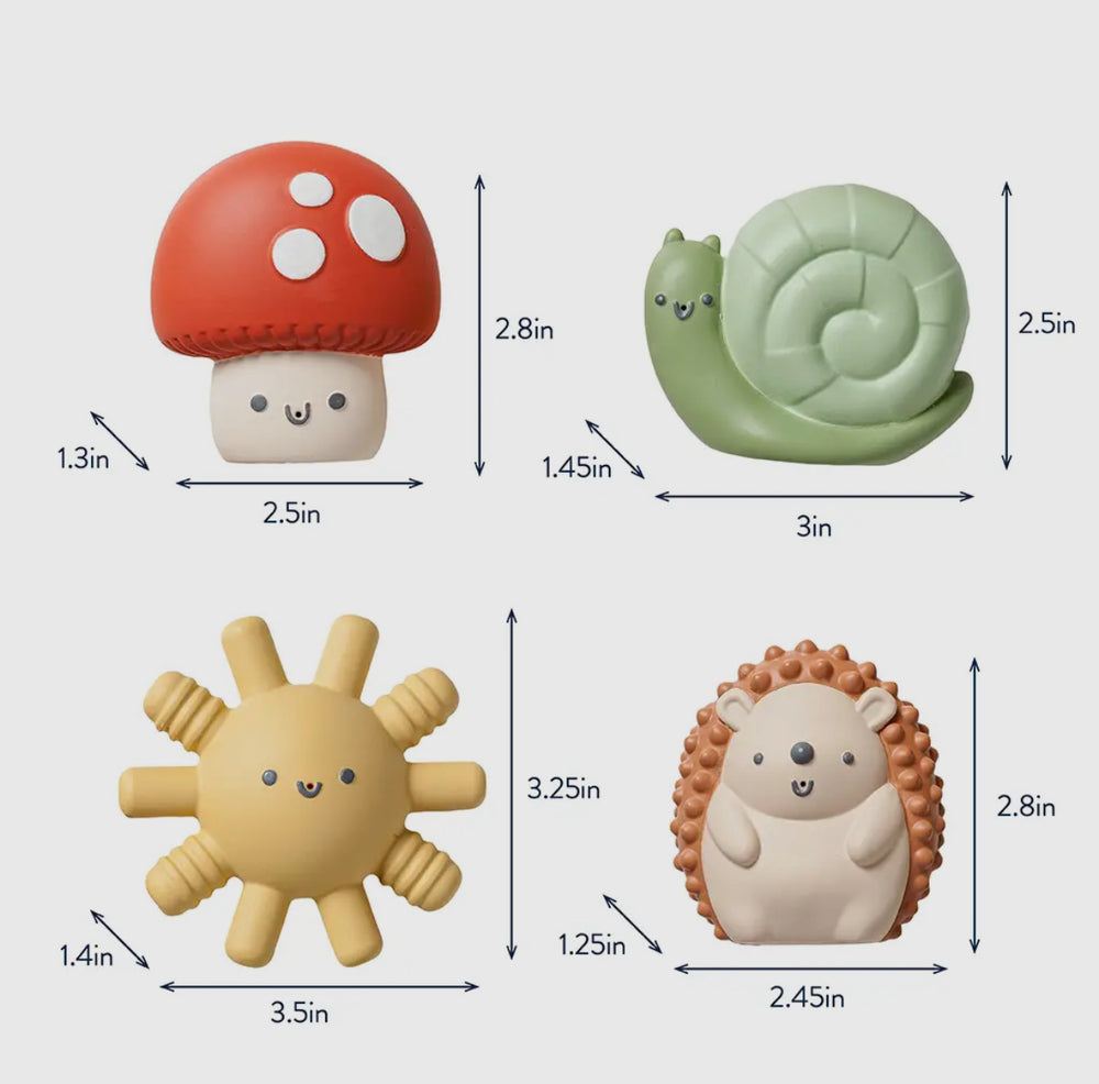 Itzy Squirt Soft Bath Toys