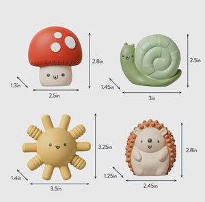Itzy Squirt Soft Bath Toys