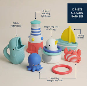 Seaside Splash Bath + Water Toy