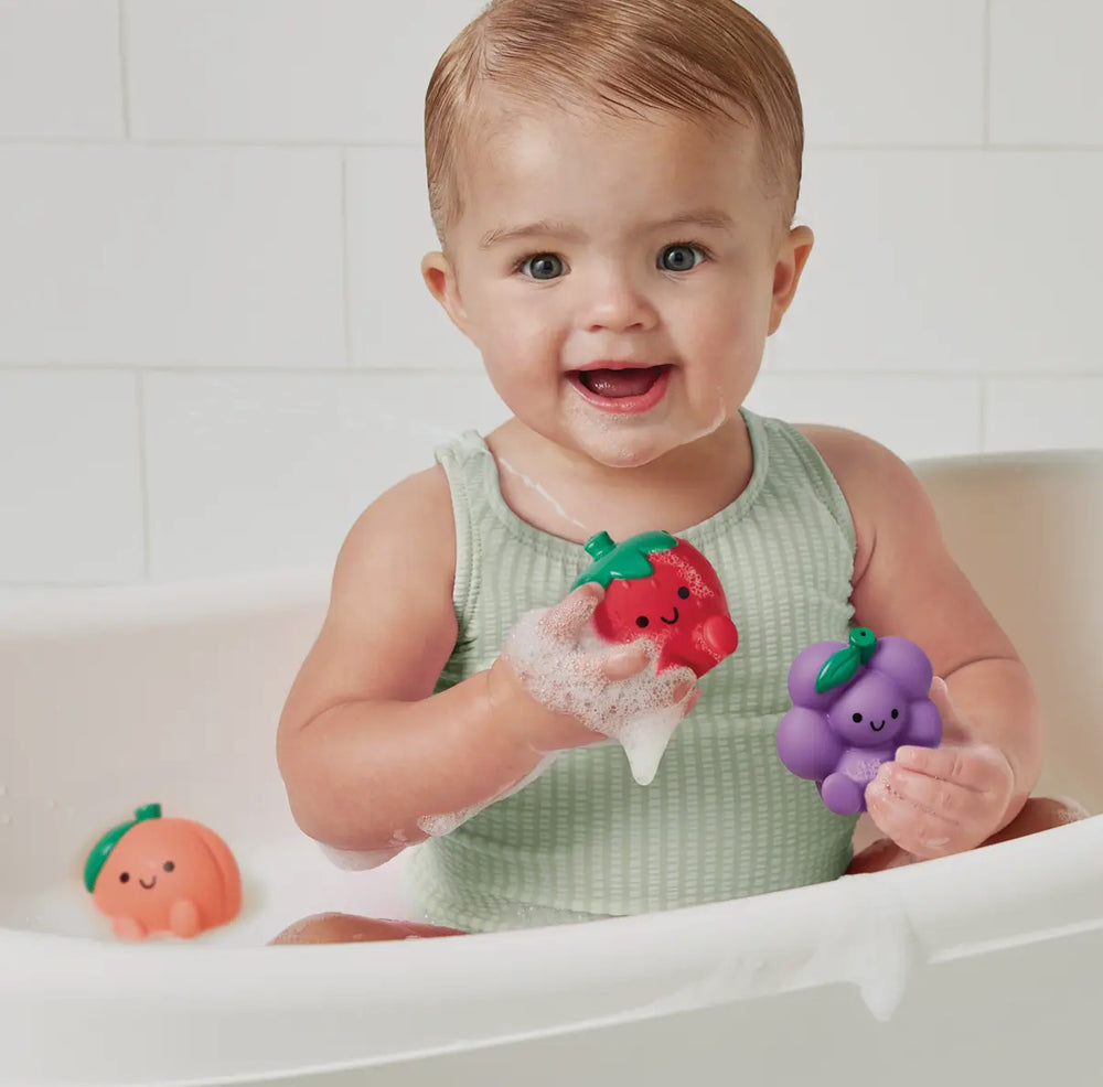 Itzy Fruit Splash Pals- Bath + Water Toy