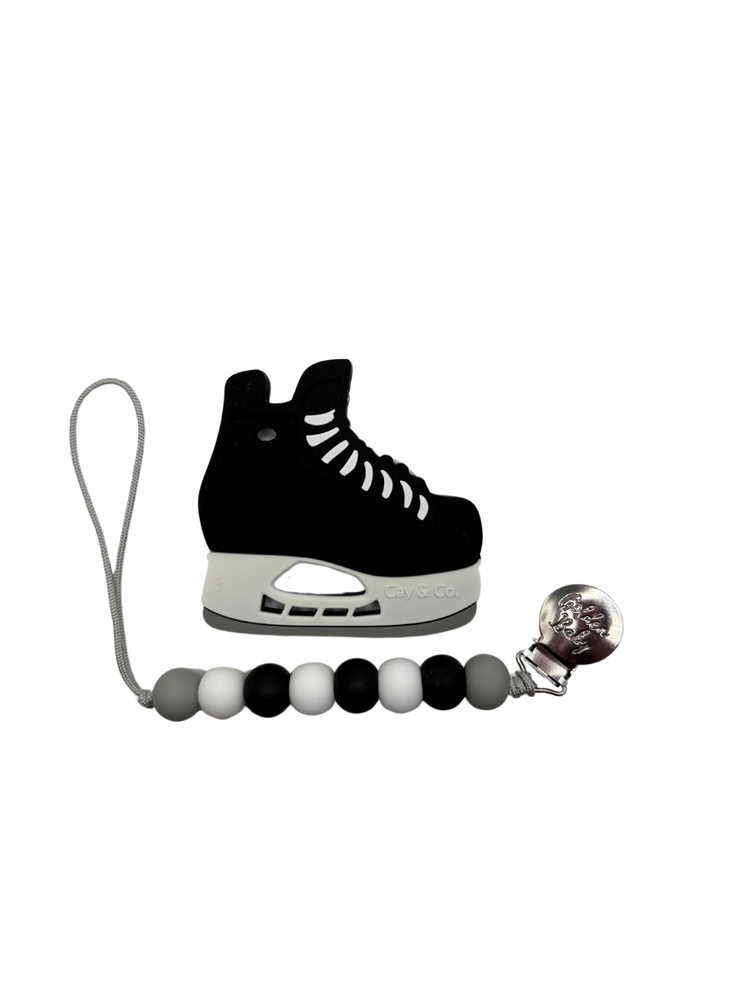 Hockey Skate Teether Set