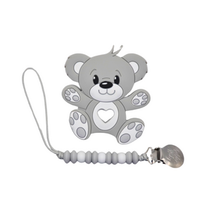 Bear Teether Set // Gray