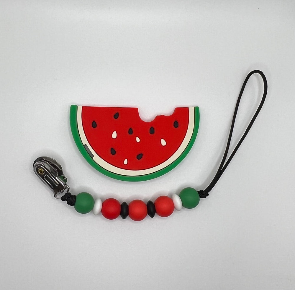 
            
                Load image into Gallery viewer, Watermelon Slice Teether Set
            
        