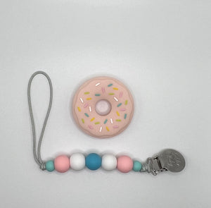 Donut Teether Set // Bubblegum