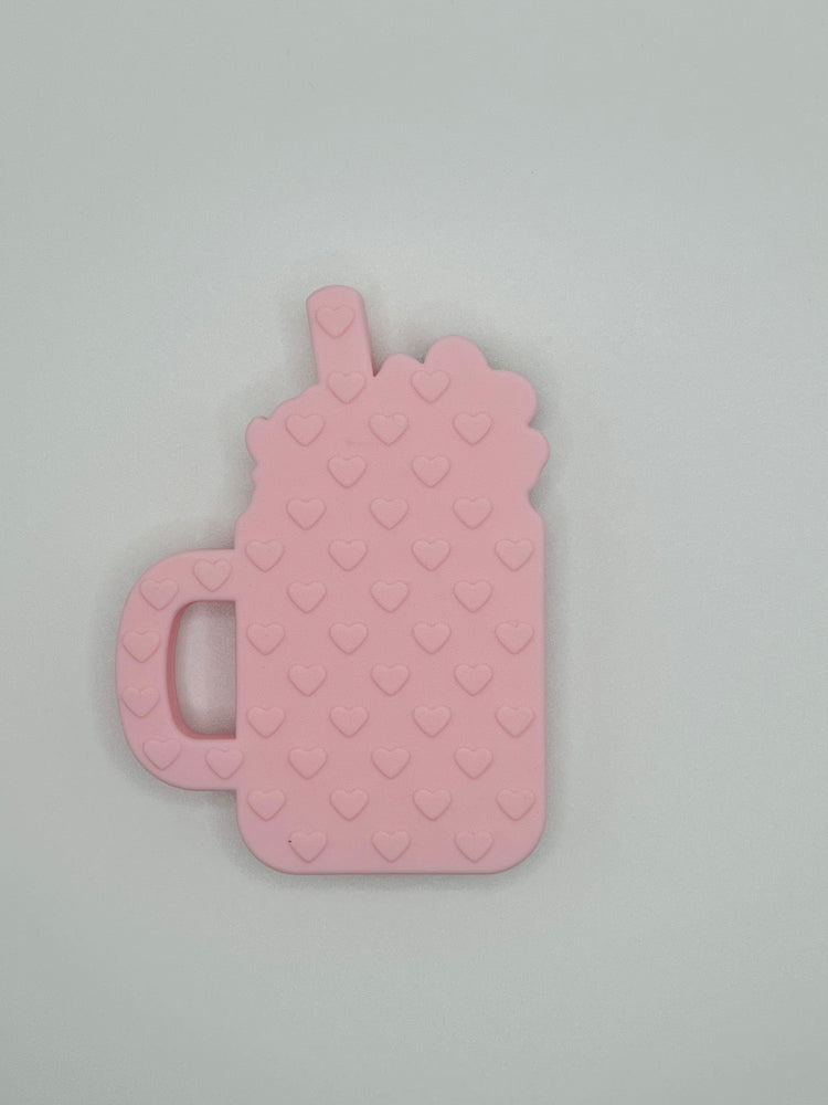 Milkshake Teether Set // Pink