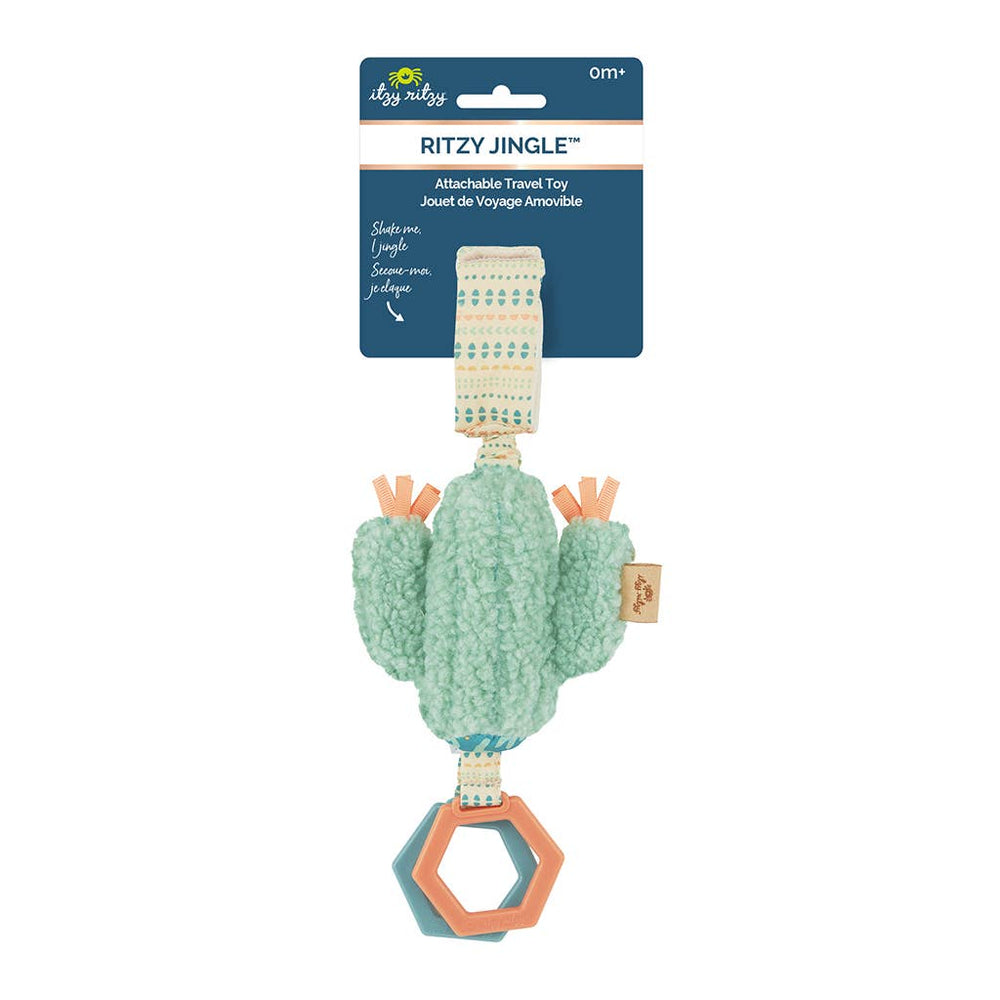 Ritzy Jingle™ Attachable Travel Toy // Cactus