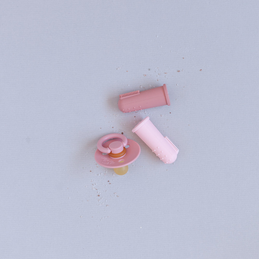 Finger Toothbrushes // Pinks
