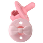 Itzy Ritzy Sweetie Soother Pacifiers // Pink Bows