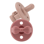 Itzy Ritzy Sweetie Soother Pacifiers // Clay & Rosewood Bows