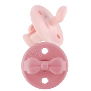 Itzy Ritzy Sweetie Soother Pacifiers // Orthodontic // Ballet Slipper & Primrose