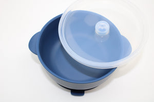 
            
                Load image into Gallery viewer, Silicone Suction Bowl // Midnight Blue
            
        